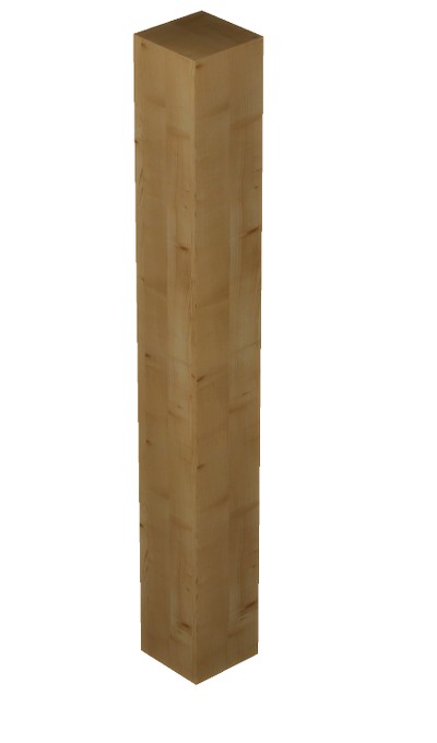 Sloup pro zábradlí BOROVICE